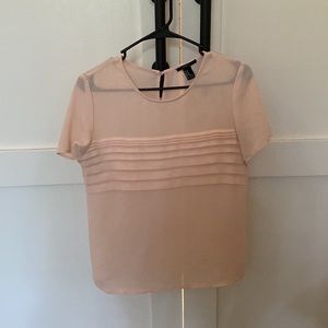Forever 21 Light Pink Blouse